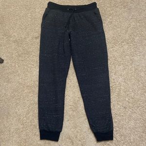 EUC SHERPA LINED joggers!!! So warm & cozy! Black marled color, size med.